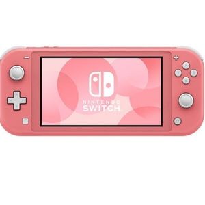 Coral Nintendo Switch Lite 💕